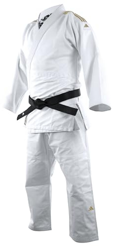 adidas Kimono de Judo Quest (Couleur : Or - Taille : 190)