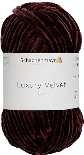 Schachenmayr Luxury Velvet, 9807592-00010, Farbe: Bear, 100g, Handstrickgarne