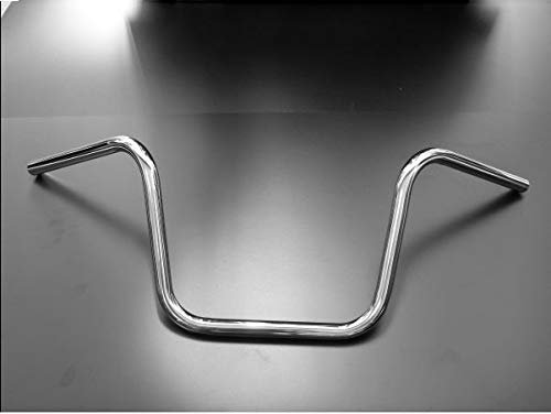 MANUBRIO APEHANGER MEDIO BASSO 1'' (25MM) CROMATO UNIVERSALE X MOTO CUSTOM