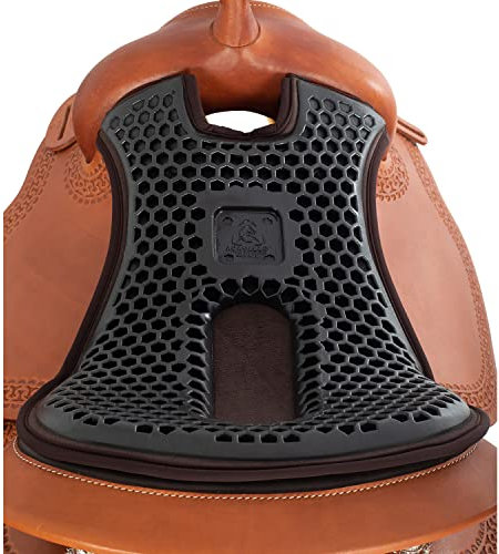 Acavallo Sattelsitzkissen Ortho Coccyx Dri-Lex Western, Größe:OneSize, Farbe:braun