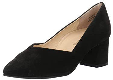 Paul Green Pumps 3740-093, Rauleder, Schwarz, Damen EU 6/39