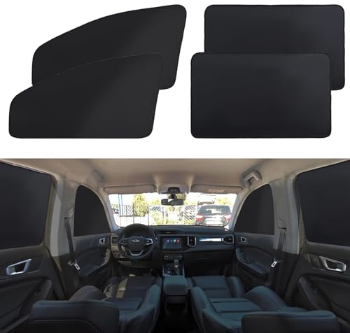 XCBYT Magnetic Car Window Shades for Side Window, 100% Blackout Privacy
