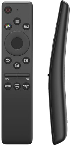 Amzpas Universale Telecomando-per-Samsung Smart TV, telecomando di ricambio per Samsung QLED UHD SUHD HDR LCD LED HDTV Curved Frame 4K 8K 3D Smart TV (Nero)
