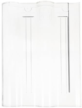 jojofuny Plaque de Toiture Transparente en Acrylique 300x400mm Épaisseur 4mm, Tuiles Lumineuses Solide pour Couverture de Pavillon, Décoration Paysagère et Jardin Extérieur, Panneau