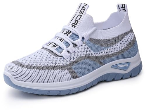 Basket Femme Marche Sportive, Basket Femme Lifestyle Ete, Chaussure Sport Respirantes, Chaussure De Tennis Classiques, Sneaker Durables Et Confortables, Sneaker Léger Et Décontracté, Shoes Souples