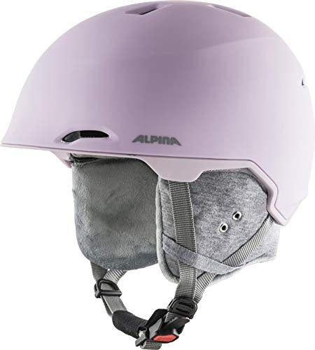 Alpina MAROI - Sicherer, Bruchfester & Individuell Anpassbarer Skihelm Mit waschbarem Innenfutter Für Erwachsene, Light-Rose matt, 57-61 cm