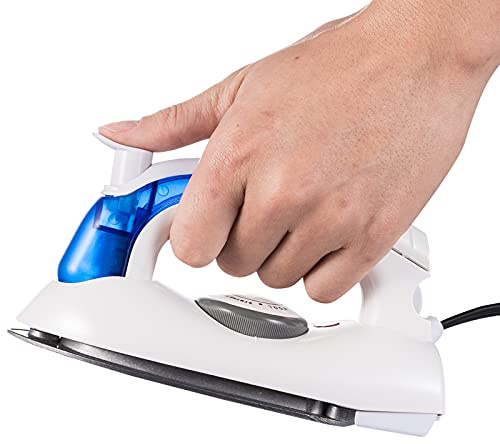 DenniesCare Travel Steam Iron Portable Compact Foldable for Clothes