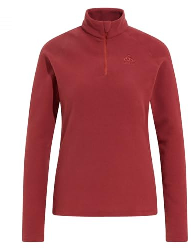 Odlo Damen Langarm Shirt mit Reißverschluss RIGI, Spiced Apple, M