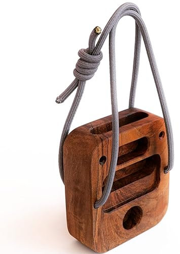 Tragbares Hangboard für Klettergriffe, Griffbrett-Trainer für Handgriffstärker, Quetschblock-Griff, Heim-Fitness-Workout-Ausrüstung, Hartholz