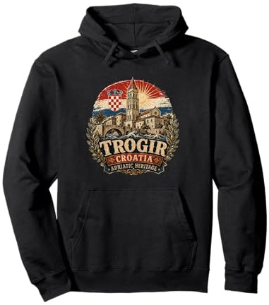 Trogir - Croatie Sweat à Capuche