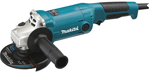 Makita GA5020 5 SJS Angle Grinder, with AC/DC Switch, Blue