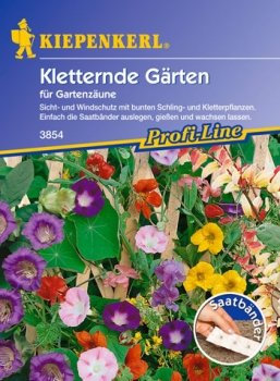 Kletterpflanzen-Mischung 'Kletternde Gärten', Saatband