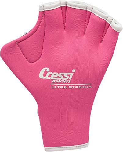 Cressi Unisex Erwachsene Swim Gloves Schwimmhandschuhe, Pink, Medium