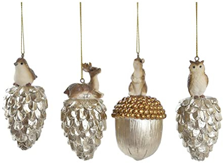 DKD Home Decor Julprydnad, Standard