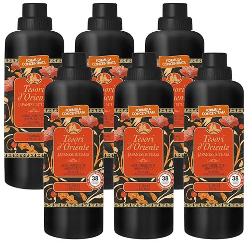 sarcia.eu Tesori d'Oriente Ayurveda konzentrierter Weichspüler 760 ml (Japanese Rituals, x6)