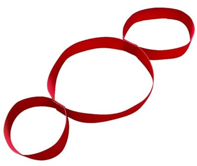 1 Stück Drei-Ring-Dehnband, Gummiband, Yoga-Gurt, Schulterschutz, Fitness-Gummiband, Gymnastikband Mit Schlaufen, Geeignet Für Dehnübungen