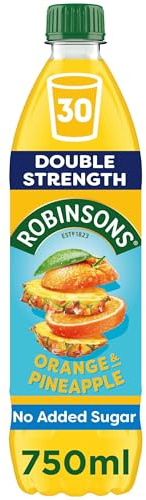 Robinsons Double Strength Orange & Pineapple No Added Sugar Squash 750ml
