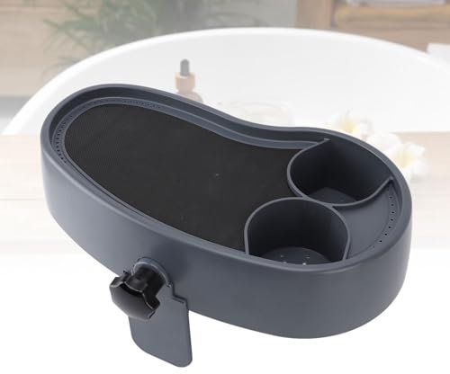 Vassoio da Tavolo per Vasca Idromassaggio, Vassoio per Vasca Idromassaggio Regolabile con Portabicchieri, Vassoio per Vasca Idromassaggio per Vasca Idromassaggio, Accessori per