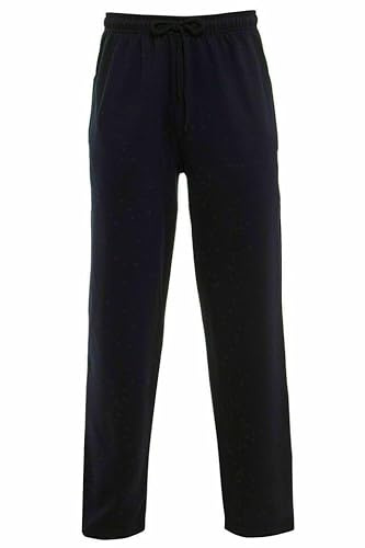 Beach Stone® Pantaloni da jogging da uomo, pantaloni sportivi casual in pile, pantaloni da jogging con fondo aperto e tasche con cerniera, orlo elasticizzato, pantaloni da jogging classici, felpati