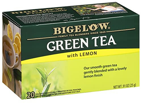 Bigelow Tea Green Tea with Lemon, 20 ct