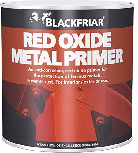 Blackfriar BKFMP1L Red Oxide Metal Primer, 1 Litre