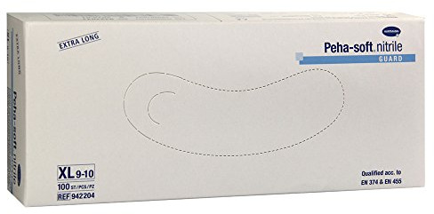 Hartmann Untersuchungshandschuhe Peha-soft nitrile guard, puder- u. latexfrei, 100 Stück