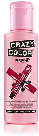 4 x Renbow Crazy Colour, semi-permanente Haarcreme, 100 ml