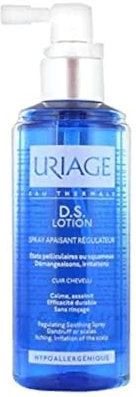 Uriage DS Hair Lotion Antipelliculaire Régulatrice - Piroctone Olamine, Huile de Cade - Élimine les Pellicules, Apaise les Démangeaisons - Pellicules Sévères, Cuir Chevelu Irrité - 100 ml