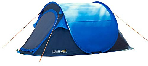 Regatta Zwei Mann Malawi Outdoor Pop Einheitsgröße Oxford Blue/Seal Grey
