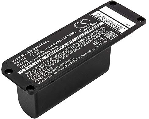 CS-BSE404XL Akku 3400mAh Kompatibel mit [Bose] 413295, Soundlink Mini Ersetzt 063287, 063404