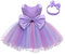 LZH Bébé Filles À Volants Dentelle Dos Nu avec Chapeaux, Bowknot Fleur Robes Pageant Fête De Mariage