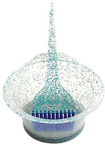 Kit de teinture de coloration des cheveux Salon Dye de coiffure Bol Bowl Set Hairdressing Styling Accessoires 2pcs Bleu