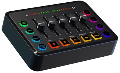 F9 Live ljudkort sjungande ljudmixer direktsändning röständring