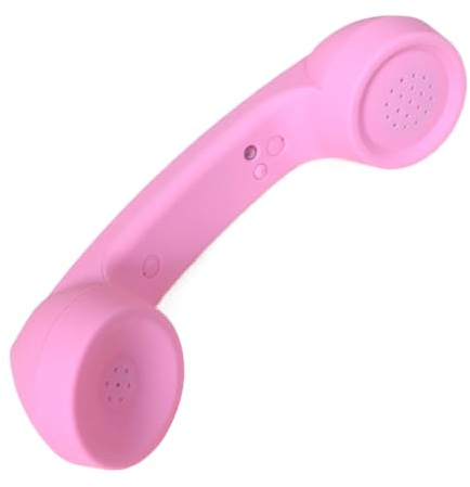 Kixolazr Cornetta Telefonica Retro | Ricevitore Portatile Vintage Senza Fili,Ricevitore a Maniglia per Telefono Fisso in Stile Telefono,Per Lato Scrivania Soggiorno Scuola Casa Ospedale Fisso