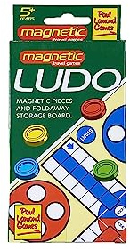 Magnetisches Mensch-ärgere-dich-nicht Spiel (Magnetic Ludo Travel Game)