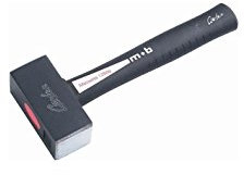 MOB Outillage 0127100701 Massette carrée 1 kg NT en Carbone quadri-matière