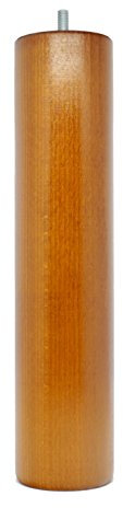 La Fabrique de Pieds AM20170082 Jeu de Pieds de Lit - Bois Teinte Merisier - 30 x 7 x 7 cm - Lot de 4