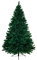 BB Sport Christbaum Weihnachtsbaum 240 cm Dunkelgrün PVC Tannenbaum Künstlich Standfuß Klappsystem