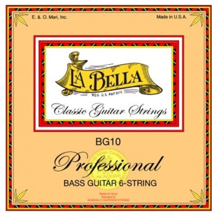 La Bella BG10 6-String Bass Guitar Classical Guitar String 33-60