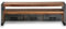 SIT-Möbel 9275-01 TV Lowboard Panama Shesham Natur mit schwerem Altmetall und Gebrauchsspuren, 160 x 40 x 55 cm, 3 Schubladen, 1 offenes Fach