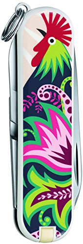 Victorinox Erwachsene Taschenwerkzeug Classic, 58mm, Happy Folks, Happy Folks, Keine Angabe, 0.6223.L1603