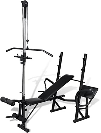 vidaXL Panca Multifunzione Fitness Palestra Casa Homegym Allenamento Muscolare
