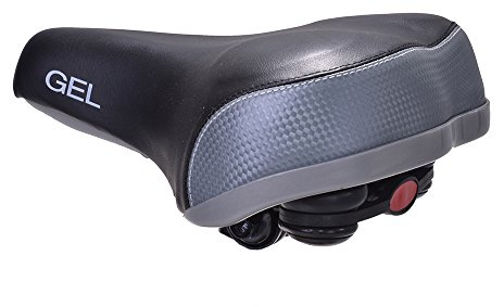 Filmer gelsadel turer och CTB, svart-silver, one size