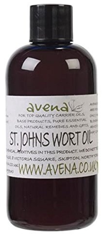 St Johns Wort Oil (Hypericum perforatum) 500ml Bottle