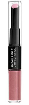 L'Oreal Paris Infallible 24HR 2 Step Lipstick 110 Timeless Rose