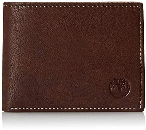 Timberland Herren Blix Slimfold Geldbörse Reisezubehör-Brieftasche, Braun, Einheitsgröße