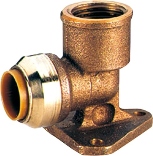 TECTITE Steckfitting Deckenwinkel Wandscheibe 15 x 1/2