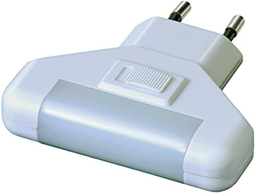 Electraline 58313 Veilleuse lumière Néon avec interrupteur 1,5W Blanc