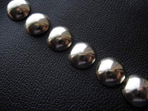 100 Nickel chrome upholstery nails
