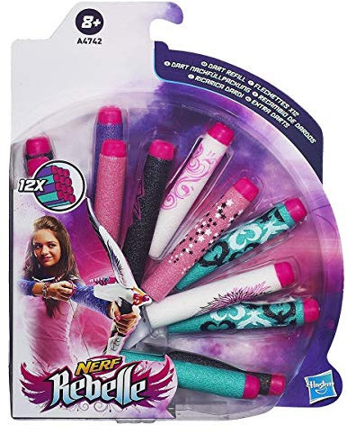 Nerf - Arma de Juguete Modelo Dart Refill (Pack Hasbro A4742E27)